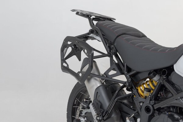 PRO side carrier Black. Ducati DesertX (22-).