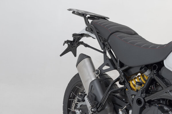 PRO side carrier Black. Ducati DesertX (22-).