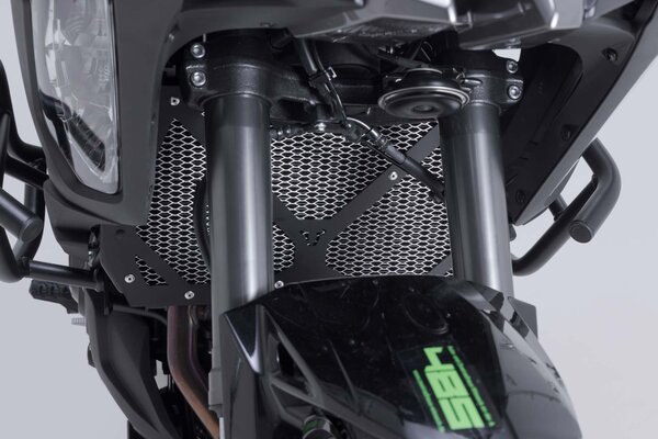 Protezione del radiatore Nero/Argento. Versys 1000 (18-) / 1100 (24-).