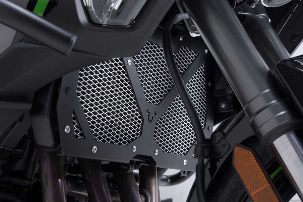 Protezione del radiatore Nero/Argento. Versys 1000 (18-) / 1100 (24-).