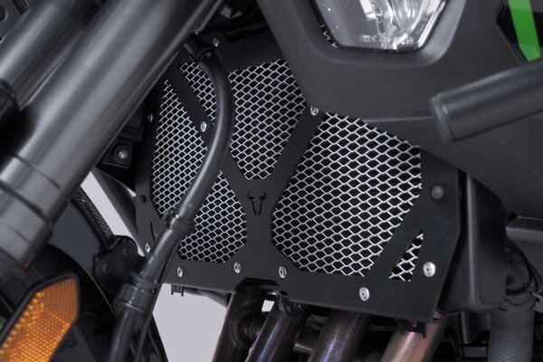 Protezione del radiatore Nero/Argento. Versys 1000 (18-) / 1100 (24-).