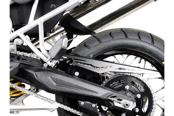 Chain guard Black. Triumph Tiger 800 models (10-).