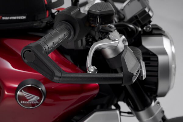 Protectores de maneta con deflector de aire Negro. Honda CB1000R (18-).