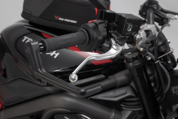 Protège-leviers Noir. Triumph Street Triple 660 (17-) / 765 (16-).