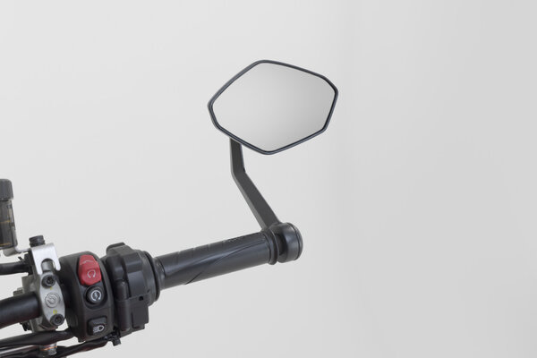 Specchietto retrovisore per manubrio Modelli Aprilia, Ducati, Honda, KTM, Yamaha.