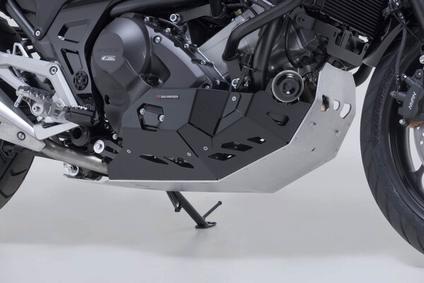 Protezione motore Nero/Argento. Honda NC700 / NC750 con DCT.