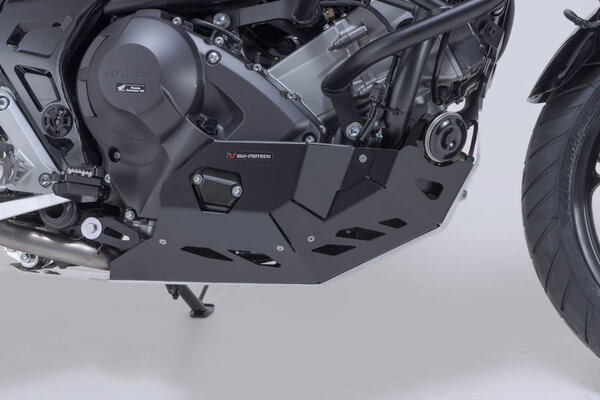 Protezione motore Nero/Argento. Honda NC700 / NC750 con DCT.