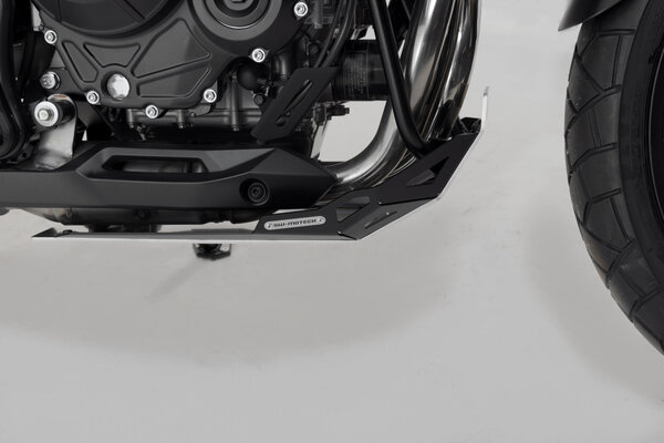 Sabot moteur Noir/Gris. Honda CB500X (18-).