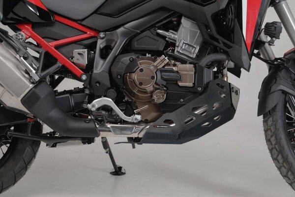 Sabot moteur Noir. Honda CRF1100L/Adv Sports (19-) sans SBL.