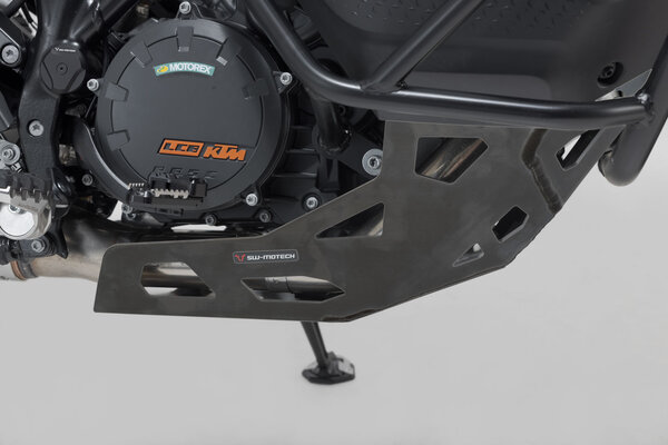 Motorschutz Schwarz. KTM 1290 Super Adventure (21-).