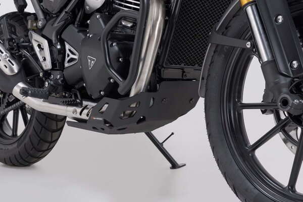Protezione motore Nero. Triumph Scrambler 400 X/XC (23-).