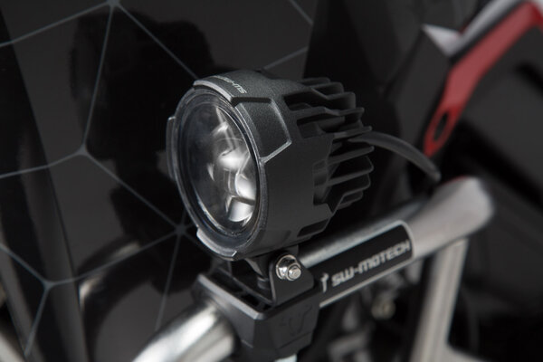 Motorrad Fernscheinwerfer mit Sturzbügelklemmen für Scheinwerfer