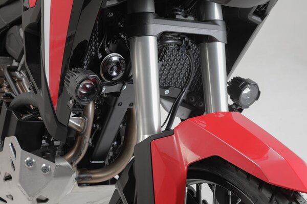 Light mount Black. Honda CRF1000L Africa Twin without SBL.