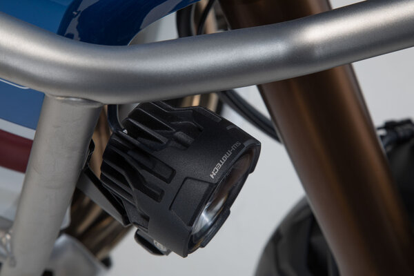 EVO Kit de feux anti-brouillard Noir. Pour Honda CRF1000L Adv Sports (18-).