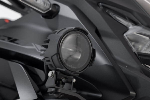 EVO fog light kit Black. Honda CB500X (18-), NX500 (23-).