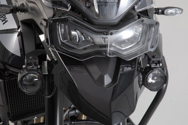 EVO fog light kit Black. Triumph Tiger 900/GT/Rally/Pro (19-23).