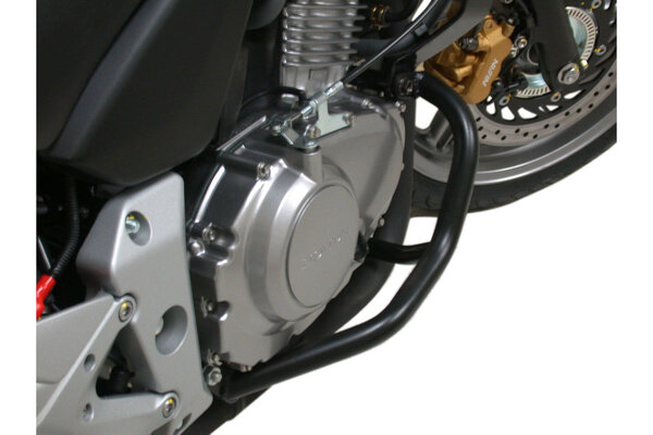 Protecciones laterales de motor Negro. Honda CBF 500 (04-06).