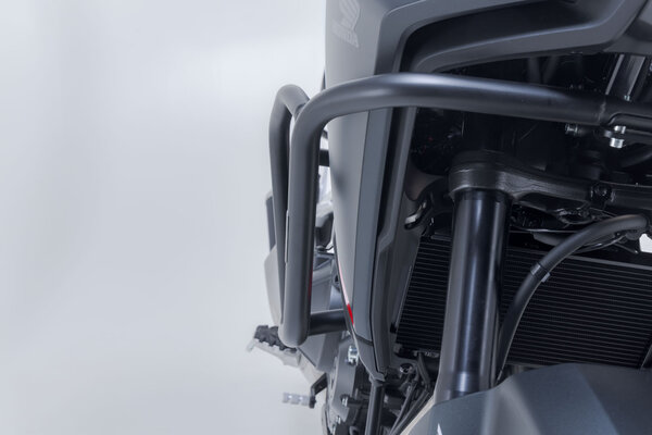 Protecciones laterales de motor Negro. Honda NX500 (23-).