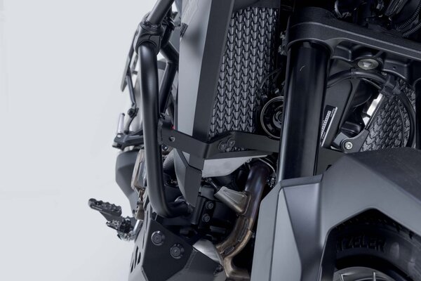 Protecciones laterales de motor Negro. Honda CRF1100L Africa Twin (19-).