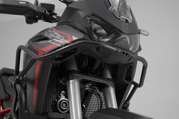 Crashbar haut Noir. Honda CRF1100L Africa Twin Adv (19-).