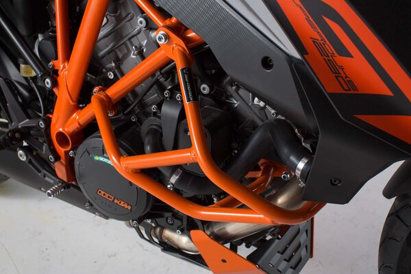 Barra di protezione motore Arancione. KTM 1290 Super Duke R /GT.
