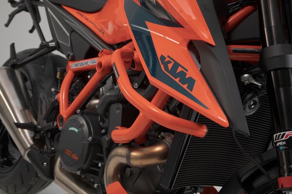 Crash bar Orange. KTM 1290 Super Duke R / EVO (19-).