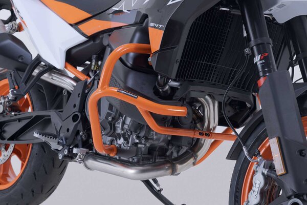 Barra di protezione motore Electronic Orange. KTM 890 SM T (23-).