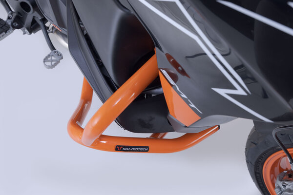 Barra di protezione motore Electronic Orange. KTM 890 SM T (23-).