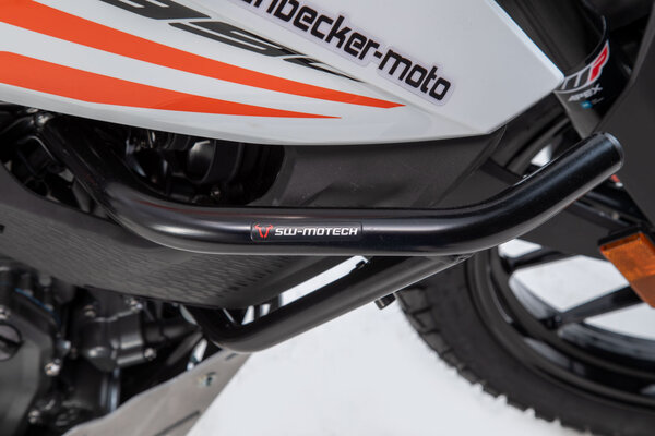 Protecciones laterales de motor Negro. KTM 390 Adv (19-).