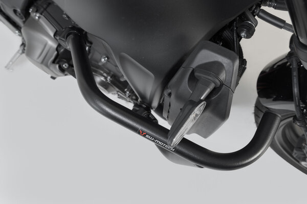Protecciones laterales de motor Negro. Yamaha MT-09 / SP (20-), XSR900 (21-).