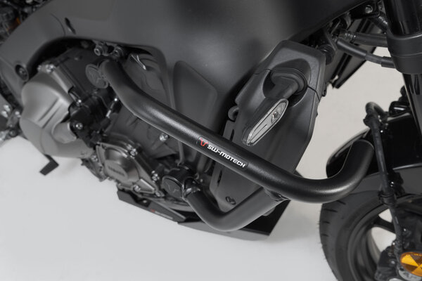 Protecciones laterales de motor Negro. Yamaha MT-09 / SP (20-), XSR900 (21-).