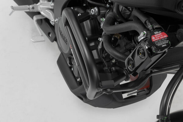 Protecciones laterales de motor Negro. Yamaha MT-125 (20-) / XSR125 (21-).