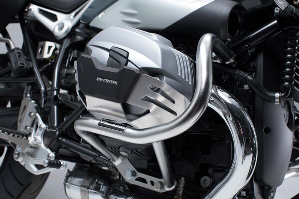 Protecciones laterales de motor Acero inoxidable. Modelos BMW R nineT (14-).