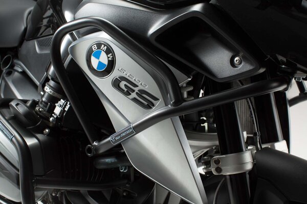 Upper crash bar Black. BMW R 1200 GS (12-16).