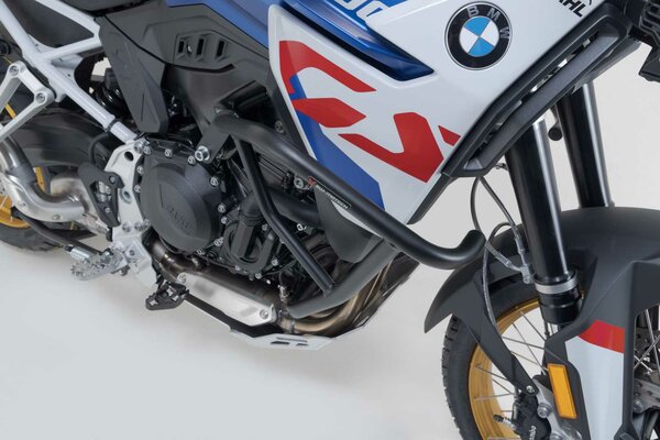 Barra di protezione motore Nero. BMW F 750 / 800 / 850 / 900 GS (17-).