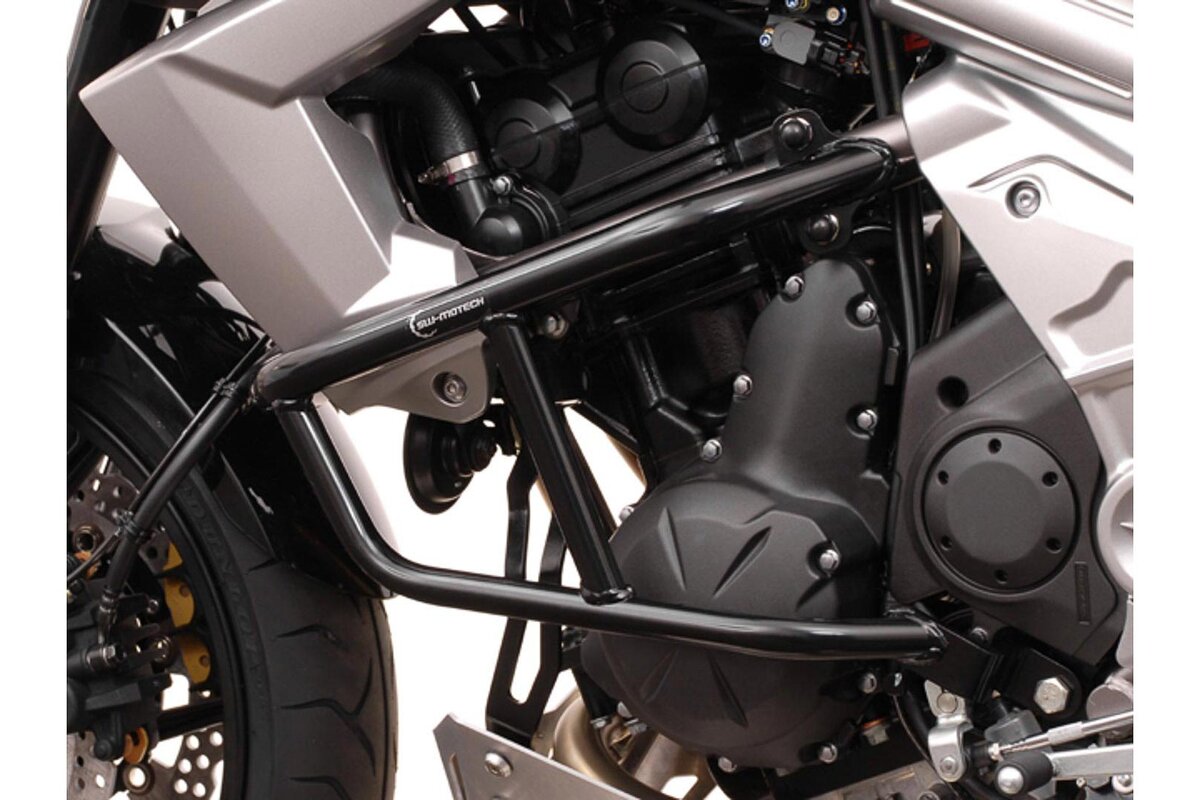 Color : Black VSKTE Motorcycle Accessories Engine Guard Bumper Protection Decorative Block Crash Bar Fit For Kawasaki Versys 650 1000 X300 2008-2021