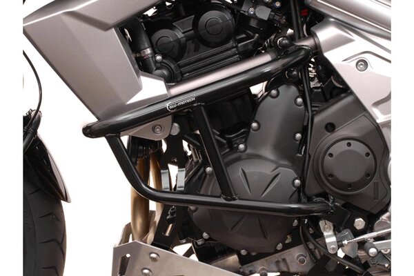 Protecciones laterales de motor Negro. Kawasaki Versys 650 (07-14).