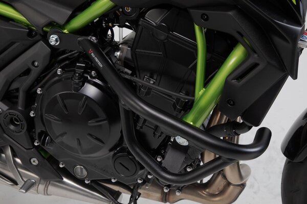 Protecciones laterales de motor Negro. Kawasaki Z650 (16-) / Z650RS (21-).