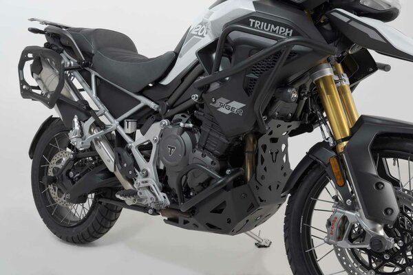 Barra di protezione motore Nero. Modelli Triumph Tiger 1200 (22-).