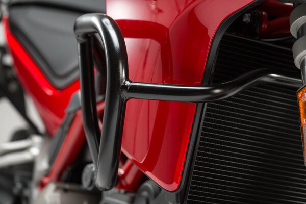 Protecciones laterales de motor Negro. Ducati Multistrada 1200 / 1260 / 950.
