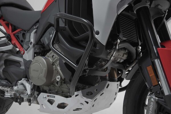 Barra di protezione motore Nero. Ducati Multistrada V 4 (20-).