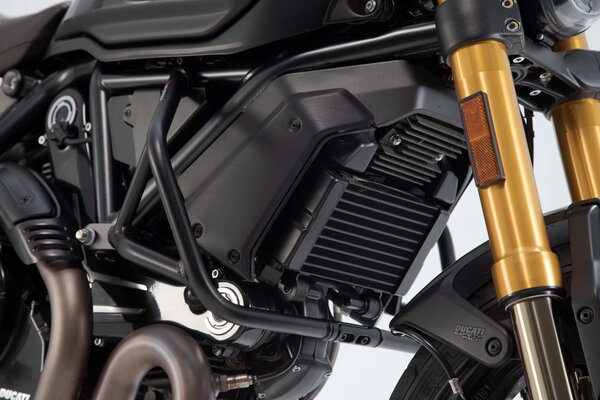 Barra di protezione motore Nero. Modelli Ducati Scrambler 1100 (17-).