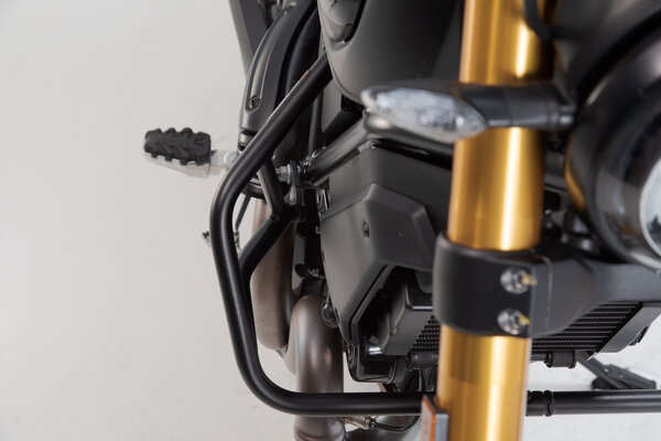 Protecciones laterales de motor Negro. Modelos Ducati Scrambler 1100 (17-).
