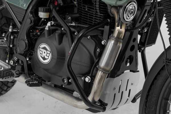 Barra di protezione motore Nero. Royal Enfield Himalayan (18-).