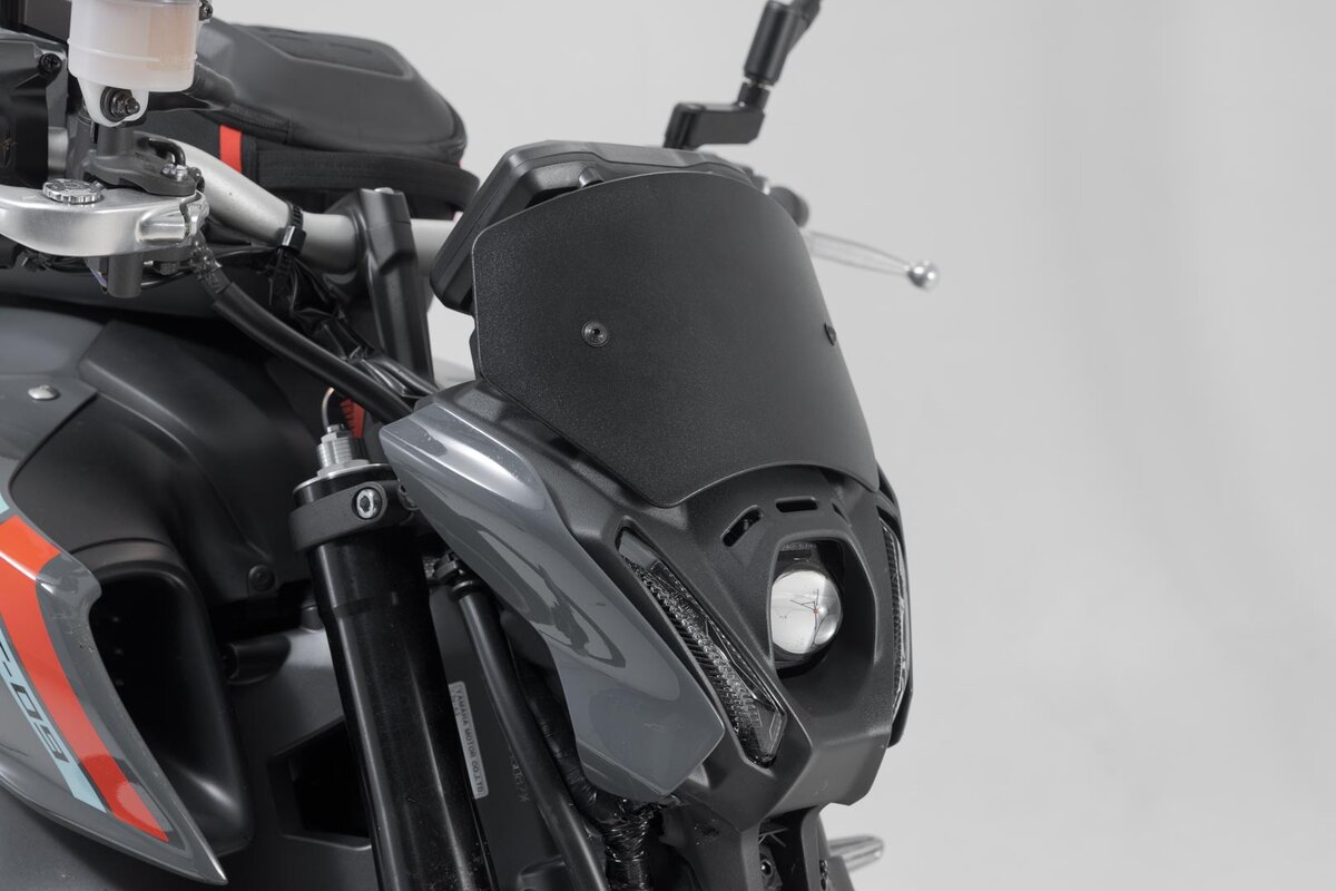 Motorrad Scheinwerfer 6,5 side mount
