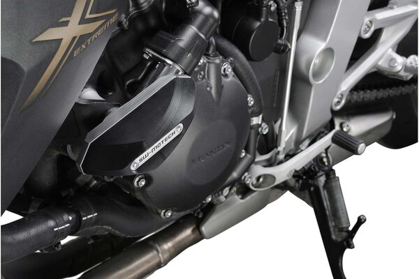Kit tamponi di protezione per telaio Nero. Honda CB1000R (08-17).