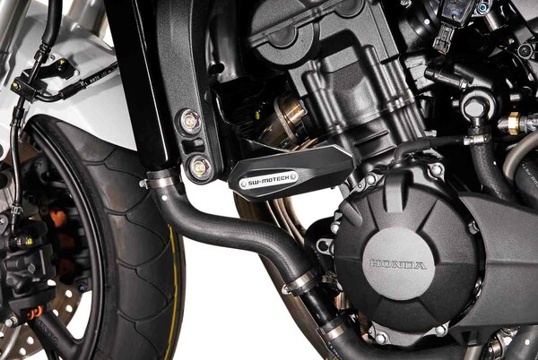 Frame slider kit Black. Honda CB600 F (07-13), CBF600 S/N (08-09).