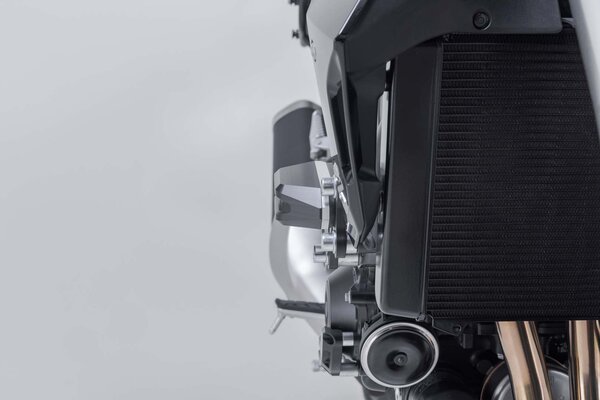 Kit tamponi di protezione per telaio Nero. Honda CB1000 Hornet (24-).