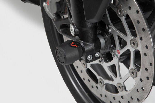 Slider set for front axle Black. Yamaha YZF-R1 (15-) / YZF-R6 (16-).
