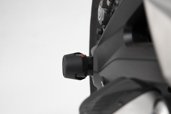 Roulettes de protection pour bras oscillant Noir. YZF-R1 (15-), MT-10/SP (16-), Niken (22-).
